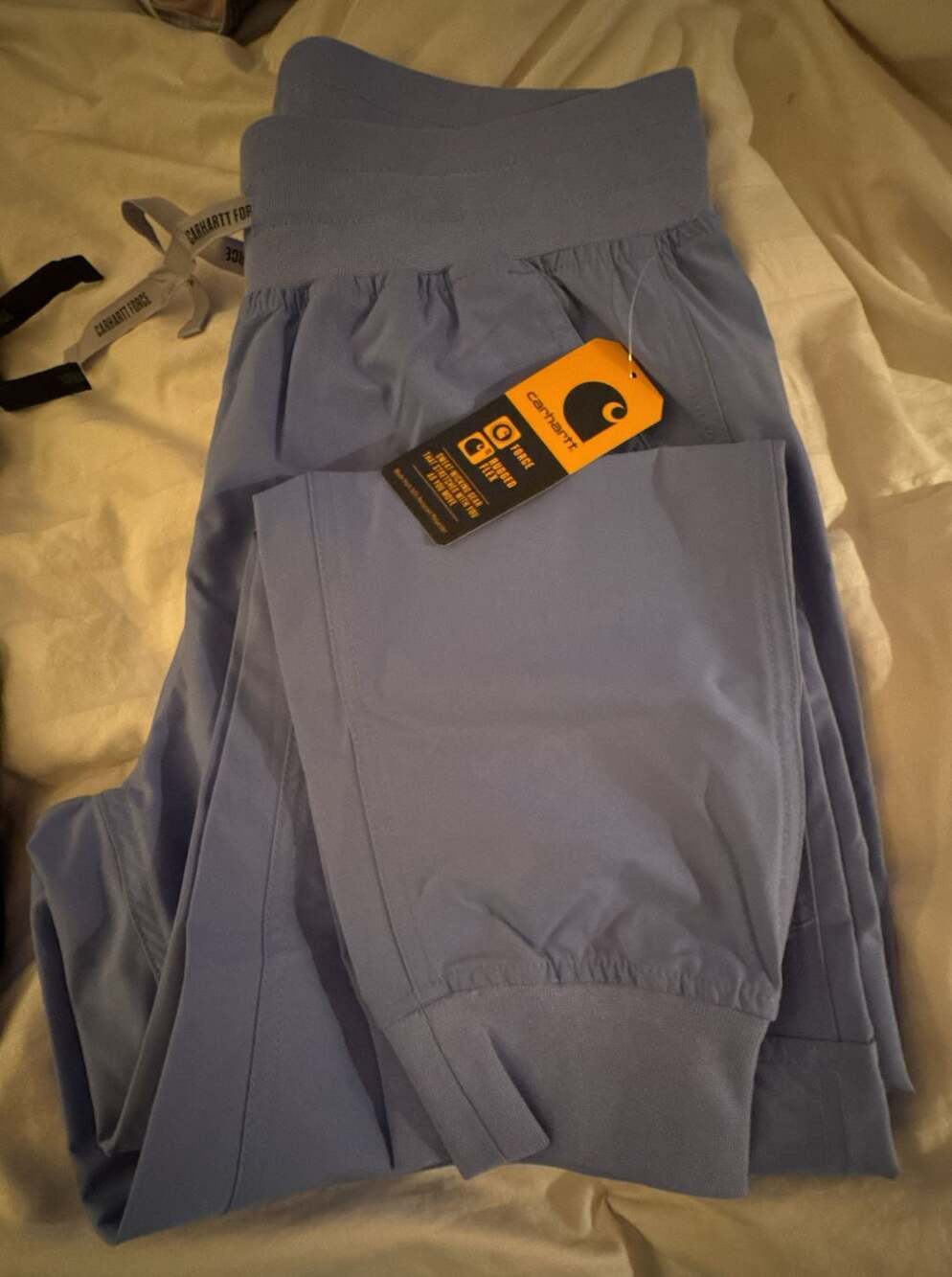 Carhartt Force Modern Fit Jogger Pant Size M Ceil Blue Scrub